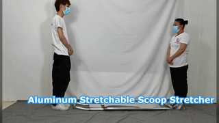 Alüminyum Genişletilebilir Scoop Stretcher