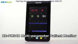 BR-PM04B Çok Parametreli Hasta Monitörü