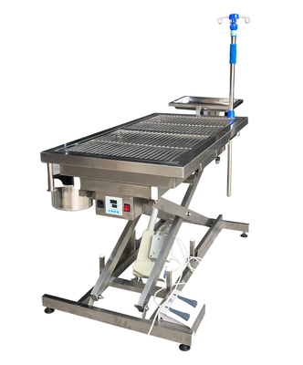 Stainless Steel 304 Electric Veterinary Operating Table Animal Operation Table