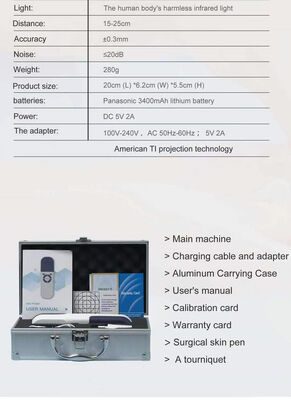 Medical Portable Vein Finder Machine