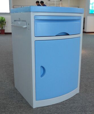 Hospital ABS Bedside Cabinet With Drawer
