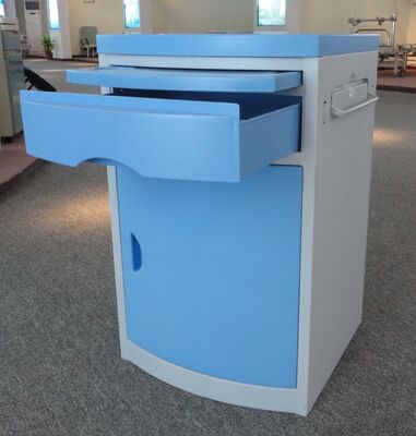 Hospital ABS Bedside Cabinet With Drawer