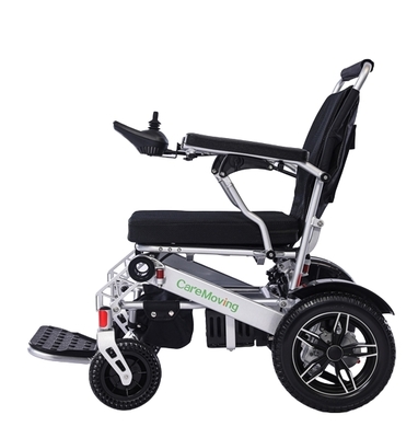 Alüminyum Alaşımlı Fırçalı Motor Katı Lastik Elektrikli Tekerlekli Sandalye