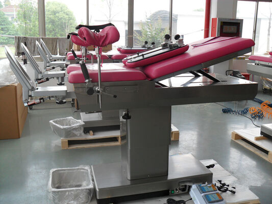 Hastane Ameliyat Masası Çok Fonksiyonlu Elektrikli Obstetrik Masası Linak Motor