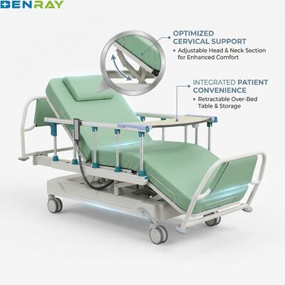 Ayarlanabilir Diyaliz Yatar Koltuğu Dijital Kontrol Klinik İçin Üç Motorlu Hemodiyaliz Ekipmanı